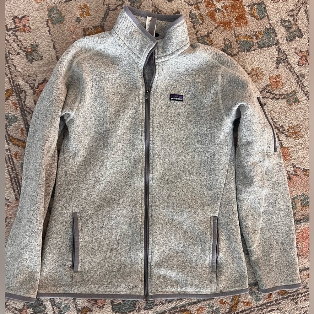 Patagonia Gray Full-Zip Better Sweater
